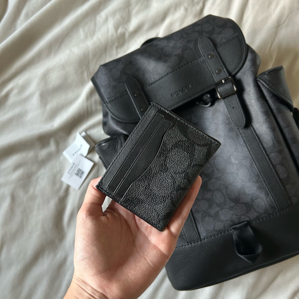 COACH hitch backpack